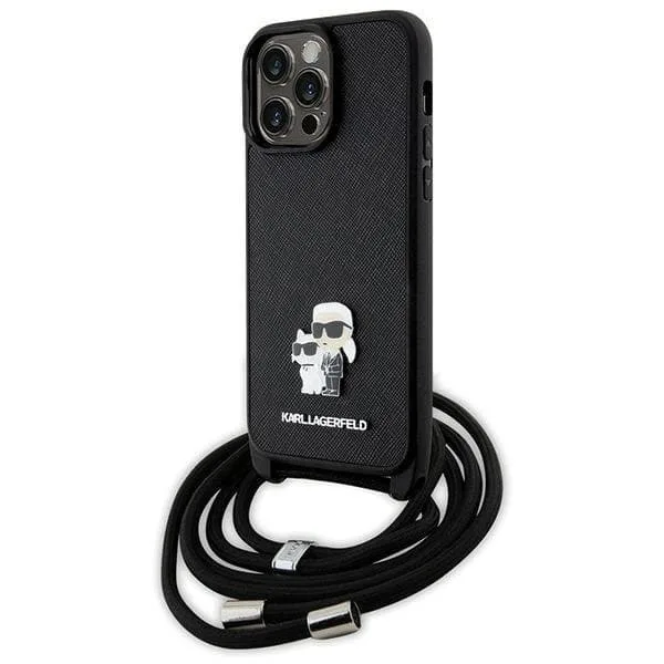 Karl Lagerfeld iPhone 14 Pro Max Halsbandsskal Crossbody