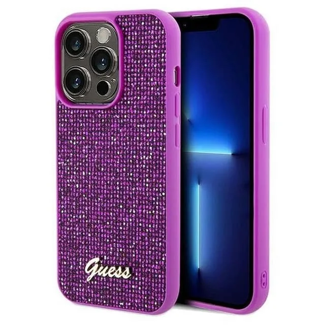 Guess Mobilskal till iPhone 14 Pro Max Disco Script Metal