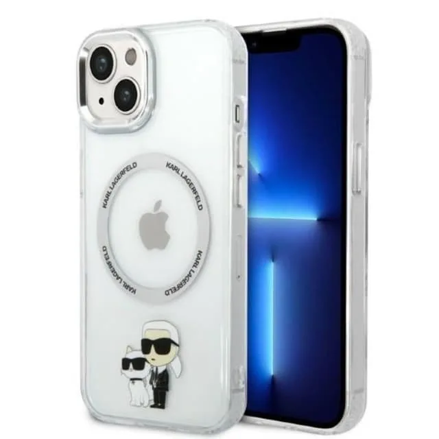 Karl Lagerfeld iPhone 14 Plus Skal Magsafe Iconic