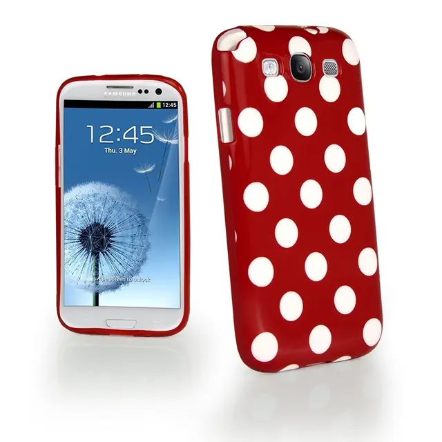 OEM Polka dot FlexiCase Skal till Samsung Galaxy S3 i9300