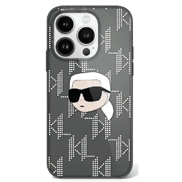 Karl Lagerfeld Mobilskal till iPhone 16 IML Karl Head Electroplated