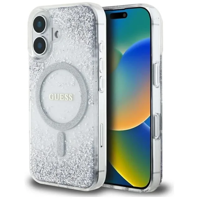 Guess Mobilskal till iPhone 16 Pro 4G MagSafe IML Rhinestones