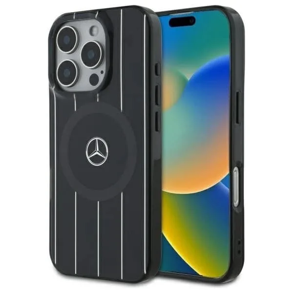 Mercedes Mobilskal till iPhone 16 Pro MagSafe MB Crossed Lines