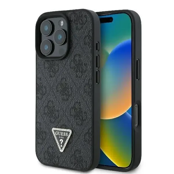 Guess Mobilskal till iPhone 16 Pro 4G Triangle Strass