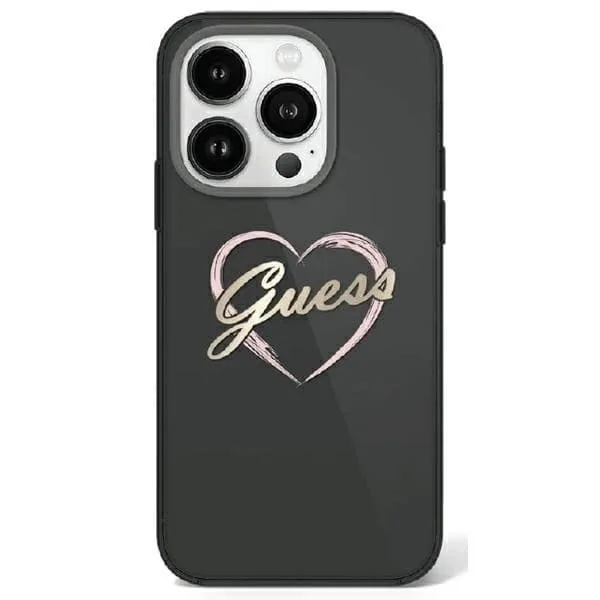 Guess Mobilskal till iPhone 16 Pro IML Heart