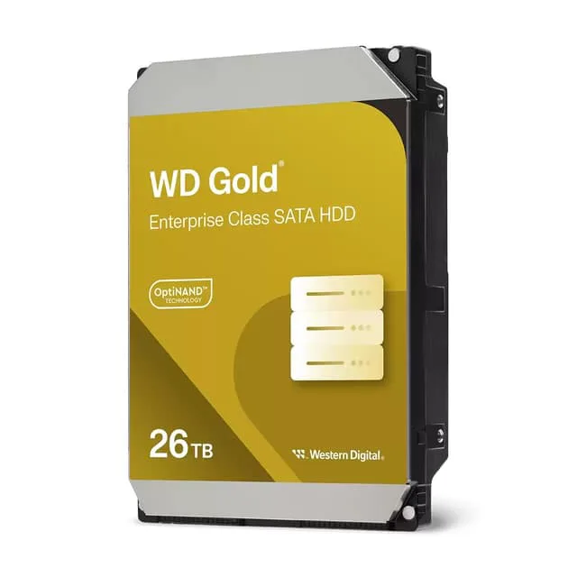 26TB WD Gold (SATA 6Gb/s) WD261KRYZ 512e