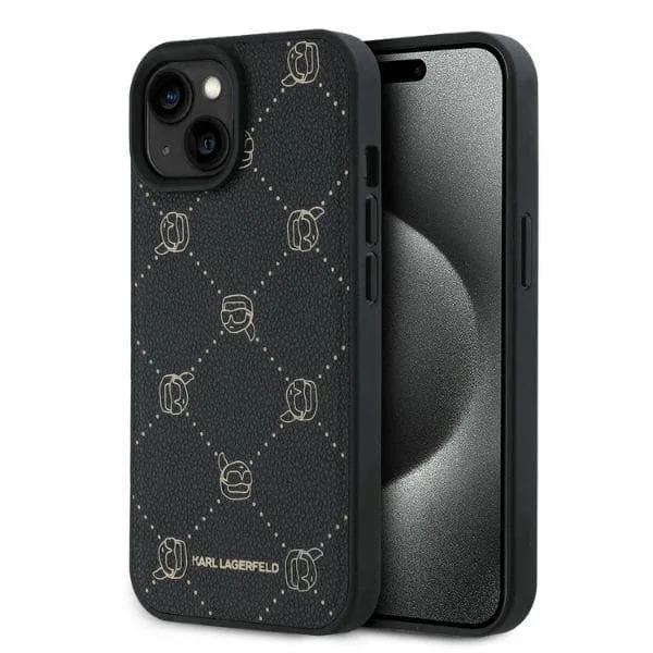 Karl Lagerfeld Mobilskal till iPhone 15 Plus MagSafe Karl Heads