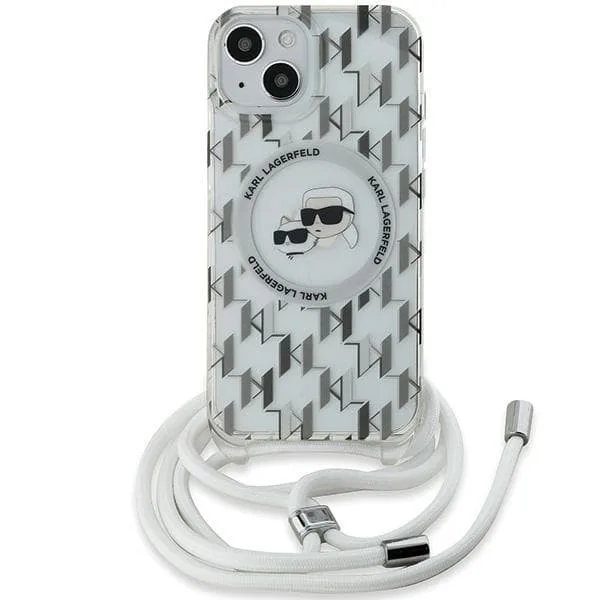 Karl Lagerfeld Mobilskal till iPhone 15/14/13 MagSafe Crossbody