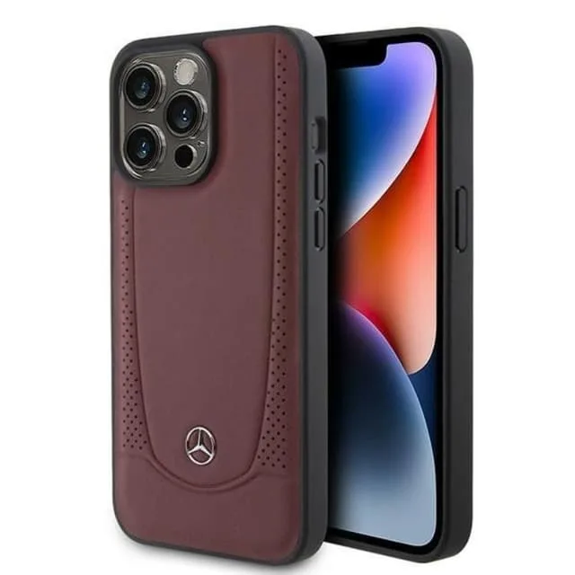 Mercedes Mobilskal till iPhone 15 Pro Läder Urban