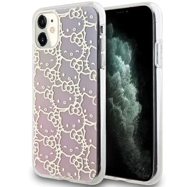 Hello Kitty Mobilskal till iPhone 11/Xr Crowded Kitty Head