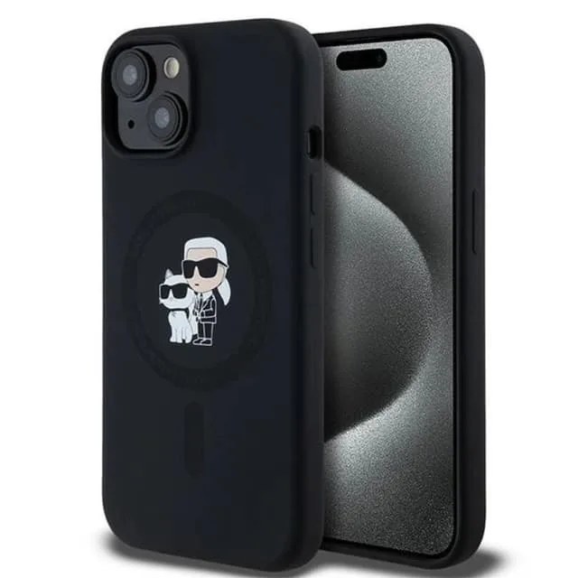Karl Lagerfeld Mobilskal till iPhone 15/14/13 Magsafe Silikon