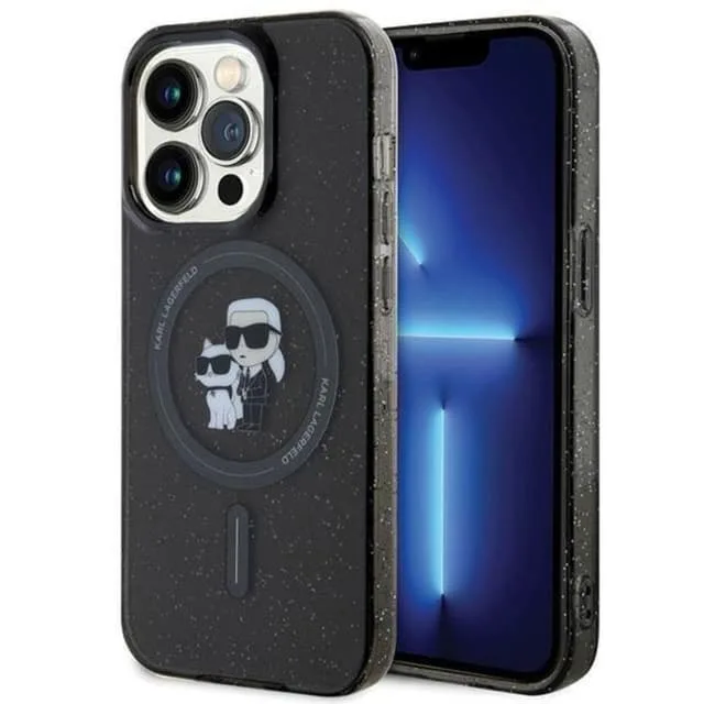 Karl Lagerfeld Mobilskal till iPhone 15 Pro Magsafe Glitter