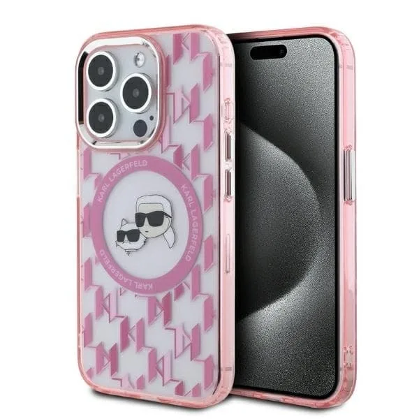 Karl Lagerfeld Mobilskal till iPhone 15 Pro MagSafe IML Monogram