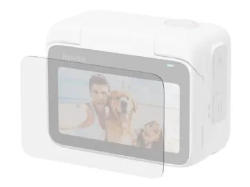 Insta360 - Skärmskydd för actionkamera - glas - transparent (paket om 2) - för Insta360 Go 3
