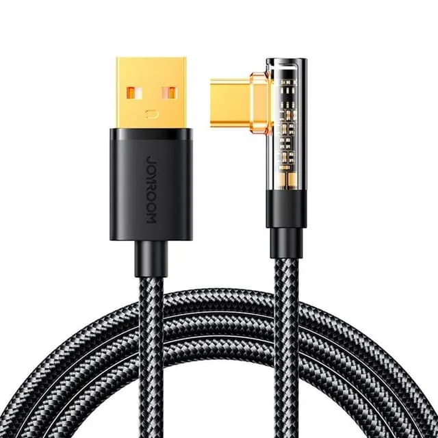Joyroom Angled USB-C till USB-A kabel 1.2m