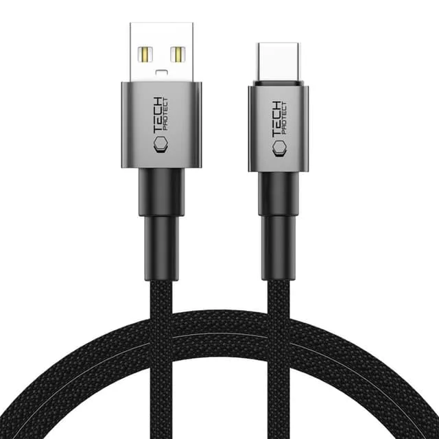 Tech-Protect USB-C Till USB-A kabel Ultraboost 100CM 15W