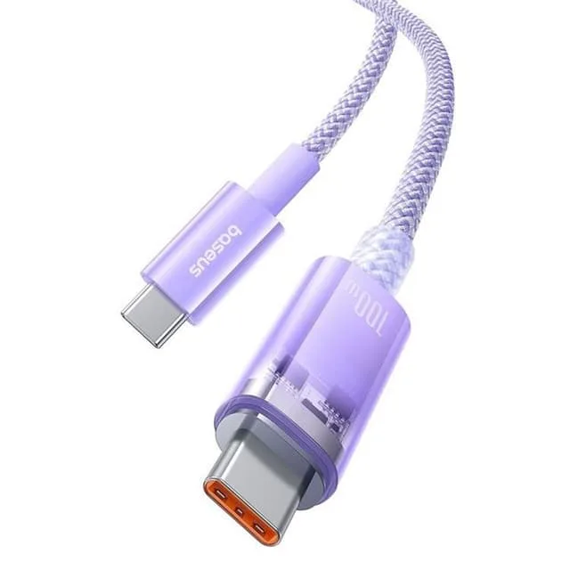 Baseus USB-C till USB-C kabel 1m 100W