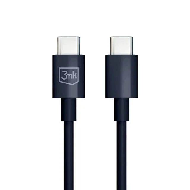 3MK Hyper USB-C till USB-C kabel 100W 1.2m