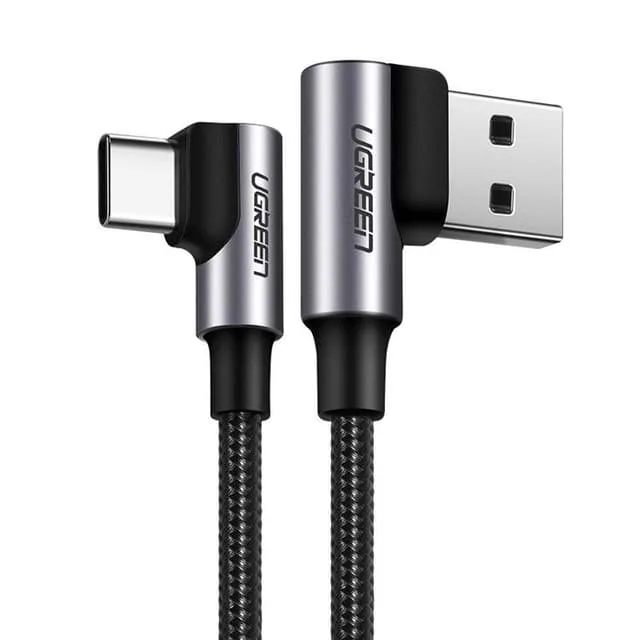UGREEN Angle USB-C till USB-A kabel 0.5m