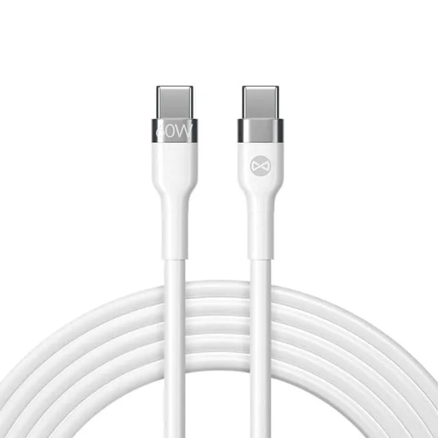 Forever Flexible USB-C till USB-C kabel 1m 60W