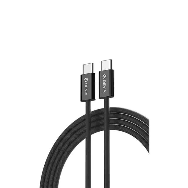 Devia USB-C Till USB-C 60W Kabel 3A 1m Smart EC325 PD