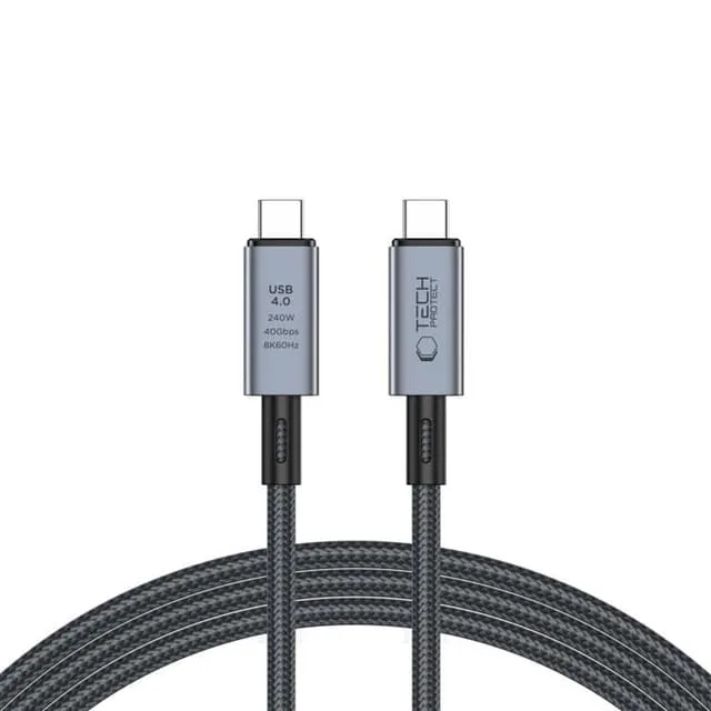 Tech-Protect USB-C till USB-C kabel Ultraboost 40GBPS