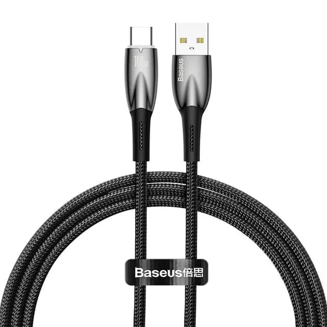 Baseus USB-C till USB-A kabel 1M Glimmer Series