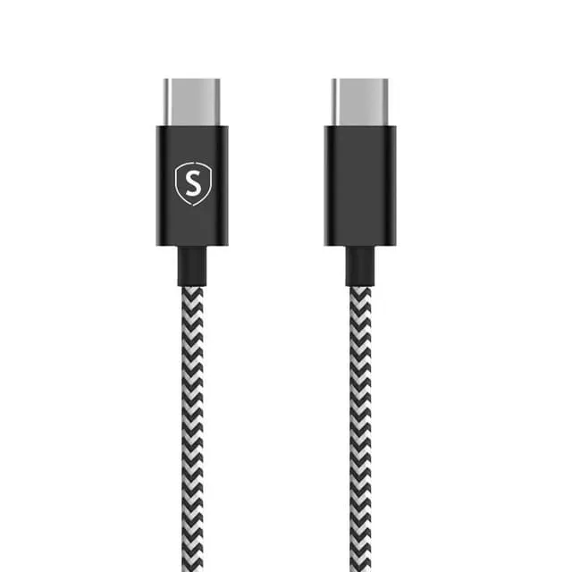 SiGN Skin USB-C till USB-C kabel 2.1A 2m