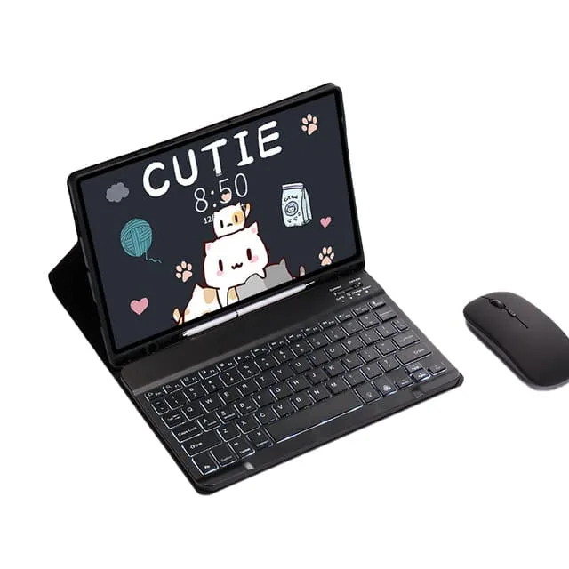 INF Bluetooth Tangentbord och Mus Set för Samsung Tab S7/S8