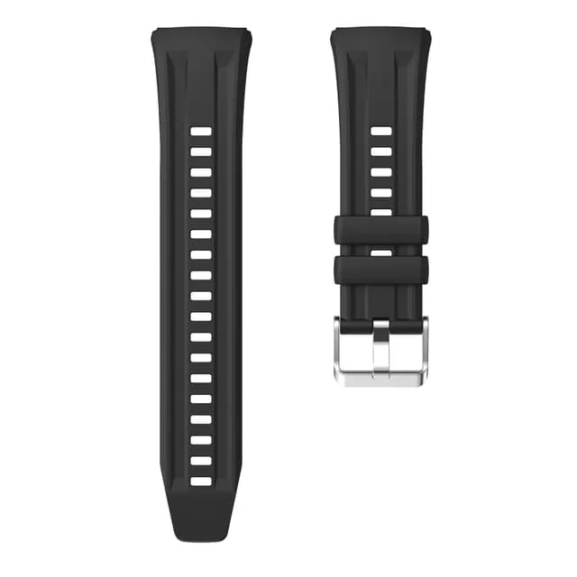 Silikonarmband med Silverspänne för Huawei GT6 Pro