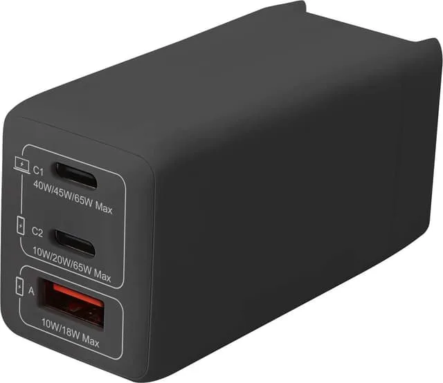 Logik 65W rese-GaN-laddare
