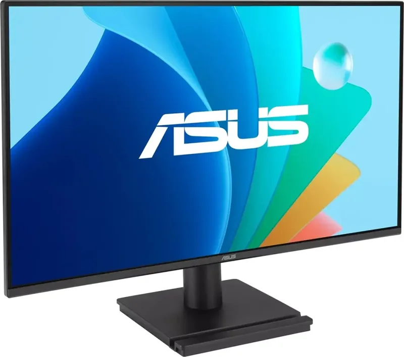 ASUS EyeCare VA249HG 24 tum Full HD-bildskärm, ramlös, flimmerfri, blått ljusfilter, adaptiv-synk 120 Hz, MPRT 1 ms, 16:9 IPS-panel, 1 920 x 1080, Vesa 100 x 100, HDMI, D-Sub
