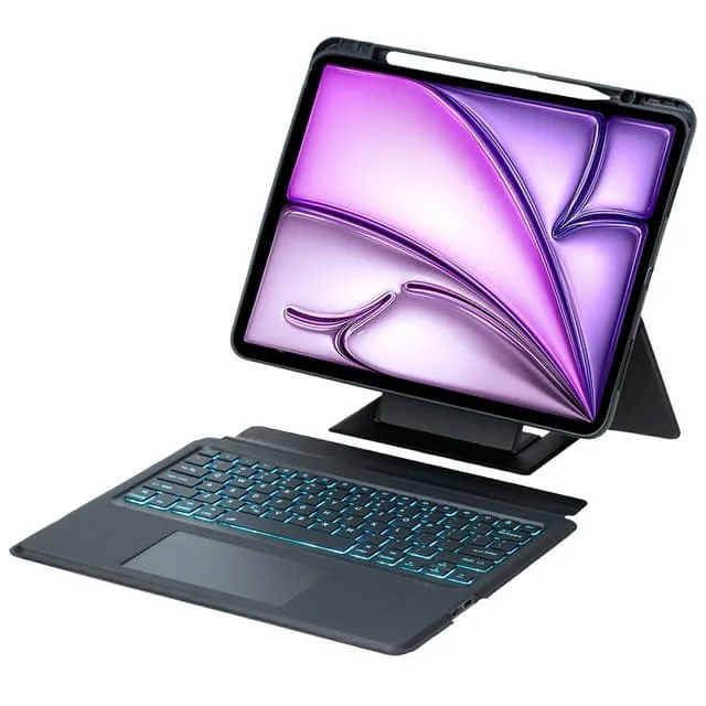 Bluetooth-tangentbord (US) för iPad Air 13 (2025) / (2024) / iPad Pro 12.9 (2022) / (2021) / (2020) / (2018)