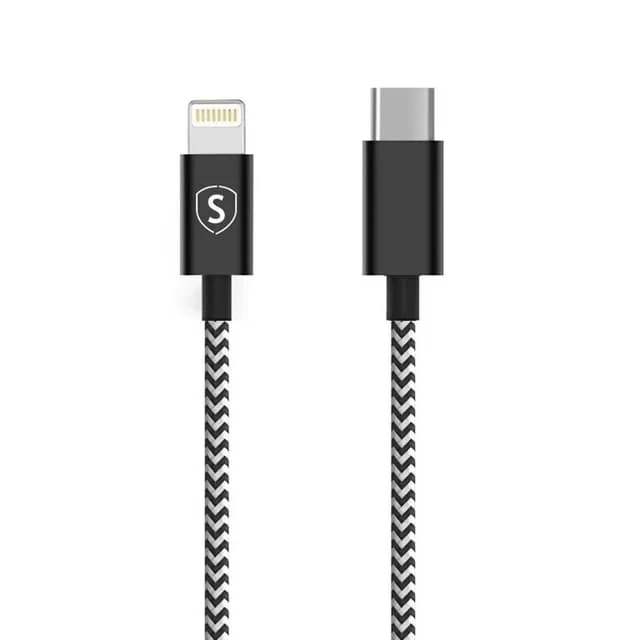 SiGN Skin USB-C till Lightning kabel 2.1A 0.25m