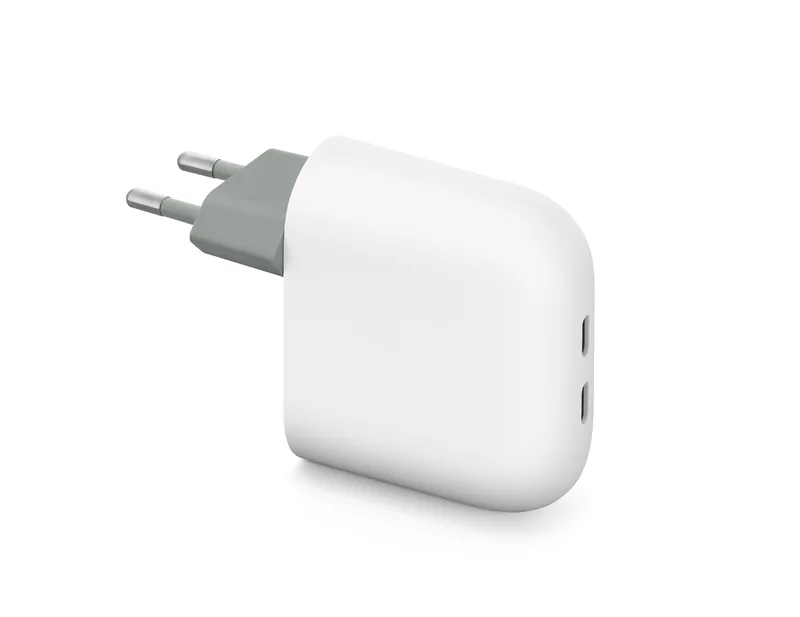 67 W USB-C-snabbladdare med dubbla portar
