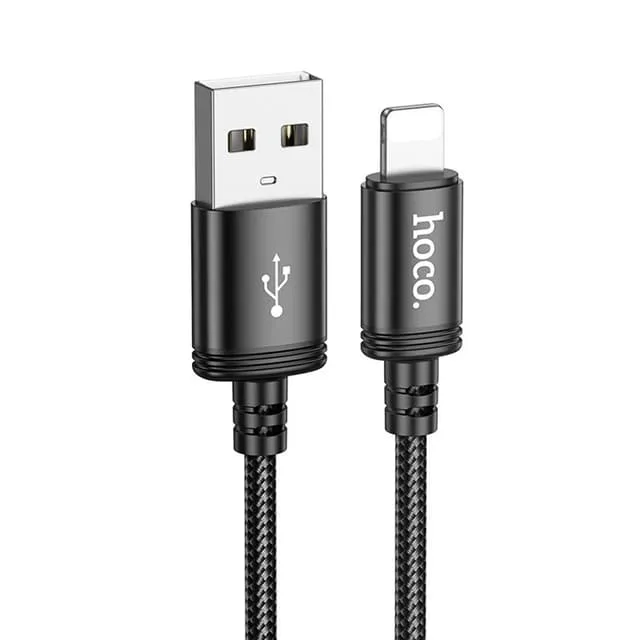 Hoco USB-A Till Lightning Kabel 2m