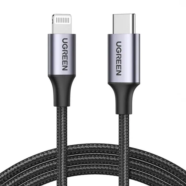 UGREEN USB-C till Lightning kabel 2.0 US304 MFi 2m