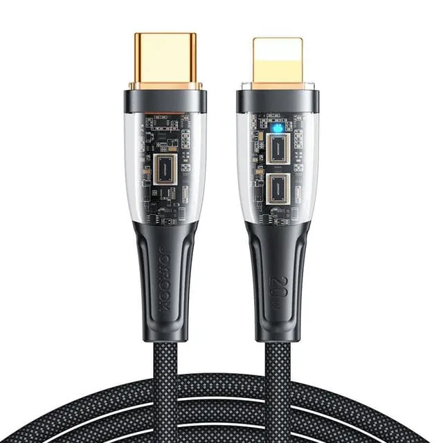 Joyroom Fast USB-C till Lightning kabel 20W 1.2m