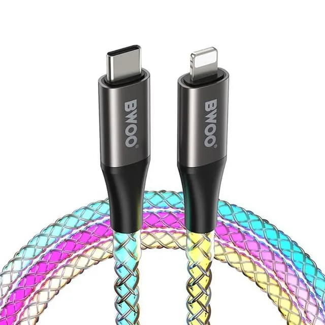 BWOO USB-C till Lightning kabel 27W 1m