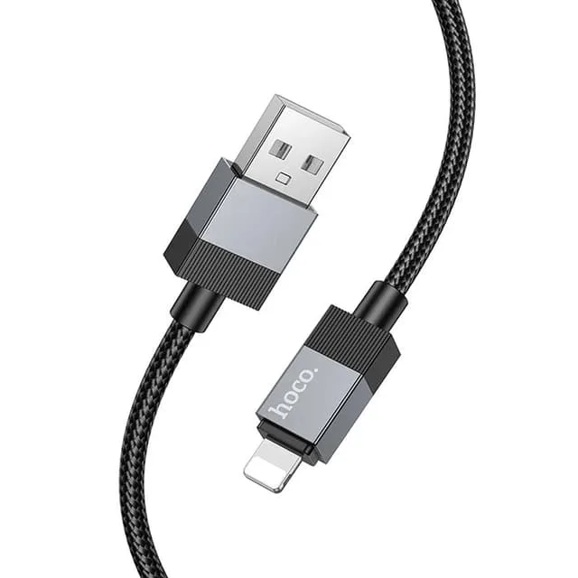 Hoco USB-A Till Lightning Kabel 1m