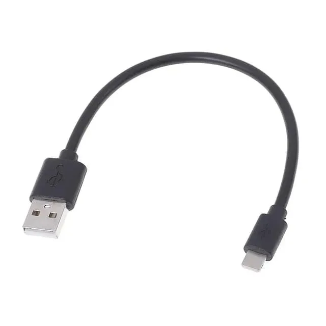 SiGN USB-A till Lightning Kabel 12W 0.25m