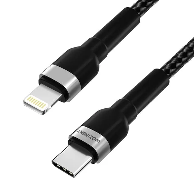 Wozinsky USB-C till Lightning kabel PD 30W 1m