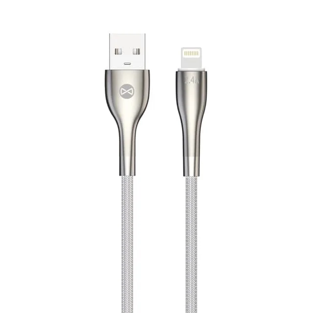 Forever Sleek USB-A till Lightning kabel 1m
