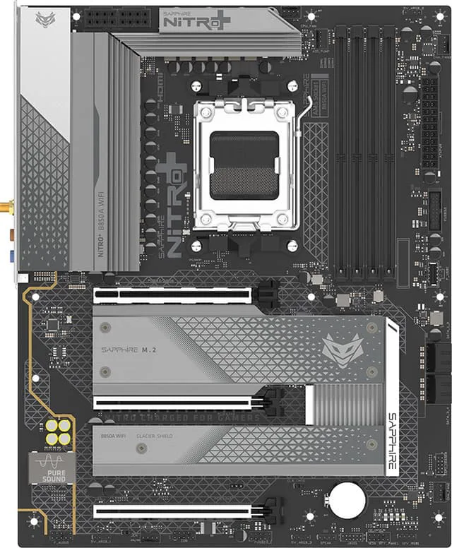 Sapphire Nitro+ B850A WIFI7 moderkort
