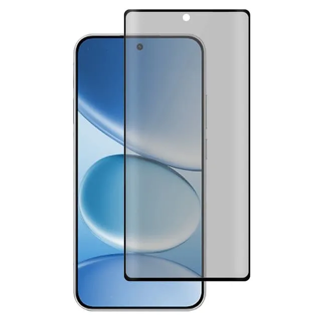 Skalo Xiaomi Redmi Note 15 5G Privacy Skärmskydd Härdat Glas