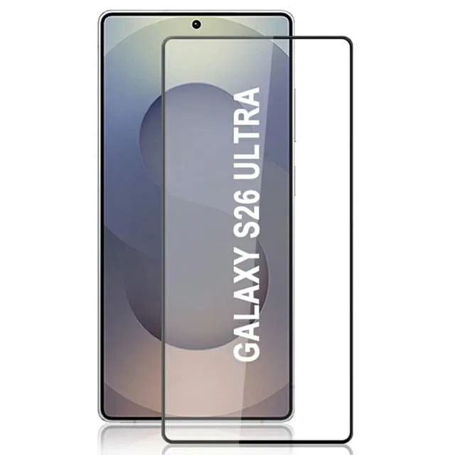 SKALO Samsung Galaxy S26 Ultra Heltäckande Skärmskydd Härdat Glas