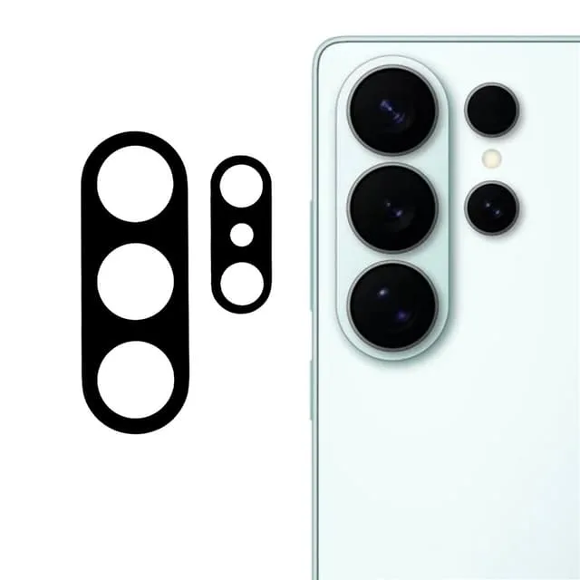 SKALO Samsung Galaxy S26 Ultra 3D Linsskydd/Kameraskydd Härdat Glas