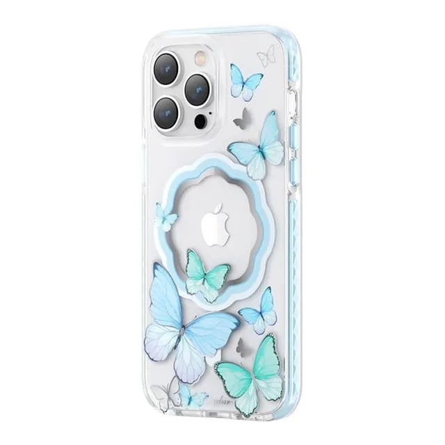 Kingxbar iPhone 14 Pro Skal Magsafe Butterfly