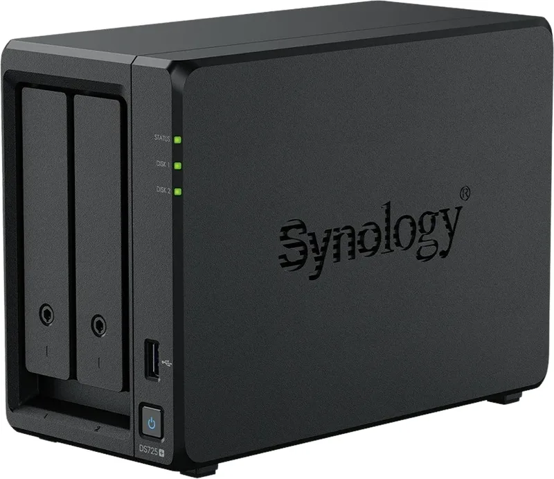 Synology DS725+ NAS-server för små och medelstora företag