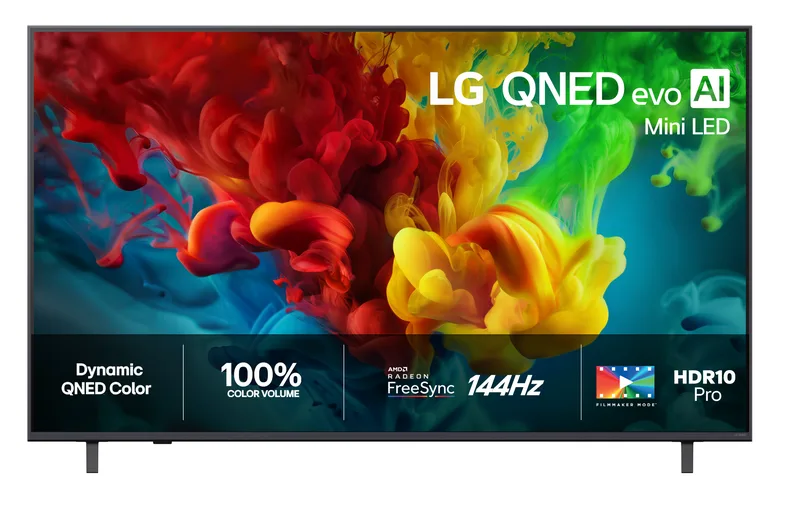 LG 75" 75QNED82B6A / 4K QNED evo Ai / Mini LED / 144Hz / HDR10 (2026)